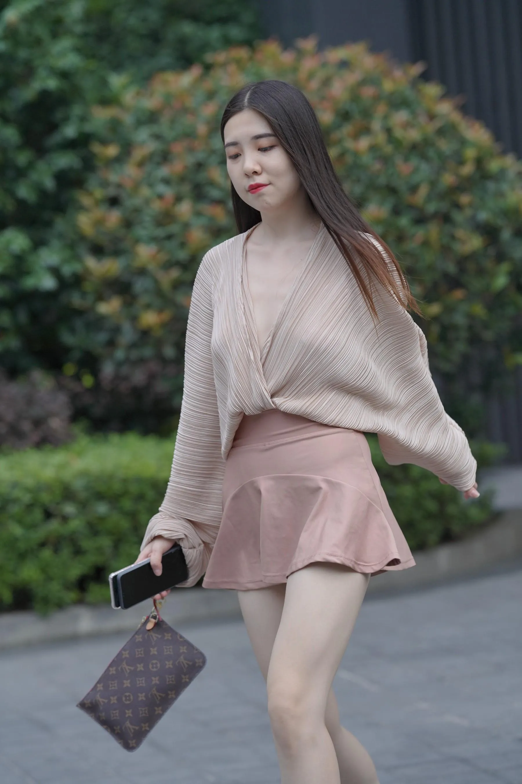 魔镜街拍 NO.167 可爱的粉色短裙小姐姐 [495P]插图1